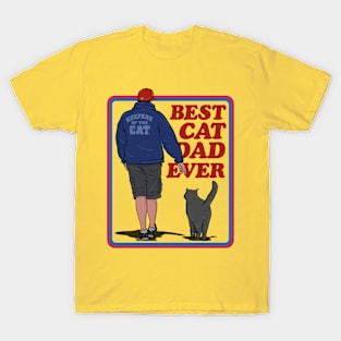 BEST CAT DAD EVER T-Shirt